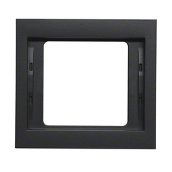 Рамка 1-местная Berker K1 Антрацит 13137006 Hager - зображення 1