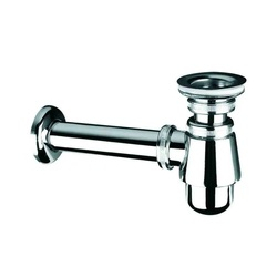 Сифон для умивальника 220+255CB хром McAlpine - зображення 1