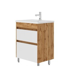 Шкафчик с умывальником Luton Lt-65 дуб вотан Juventa - зображення 1
