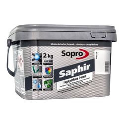 Затирка для швів Sopro Saphir 9500 біла №10 (2 кг) - зображення 1