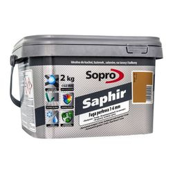 Затирка для швів Sopro Saphir 9521 коричнева №52 (2 кг) - зображення 1