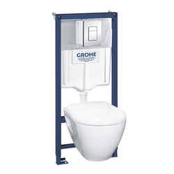 Комплект Инсталляция для унитаза 4 в 1 Solido Perfect 39186000 Grohe - зображення 1