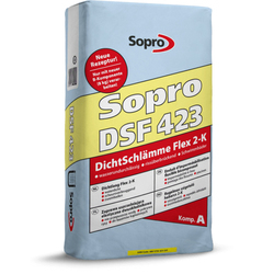 Гидроизоляционная смесь двухкомпонентная Sopro DSF 423 А (24 кг) - зображення 1