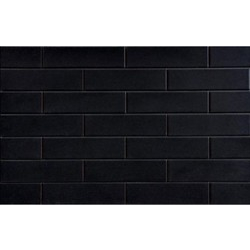Плитка фасадная глазурованная Nero 65x245x6,5 Cerrad - зображення 1