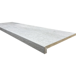 Сходинка пряма з капіносом SG 3512020023 Pietra Serena Grey 345x1200x20 Котто Кераміка - зображення 1