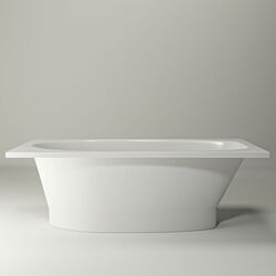 Ванна CARONI 170x80 White StudioStone - зображення 1