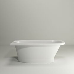 Ванна CAURA L 170x80 White StudioStone - зображення 1