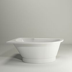 Ванна EDEN L 170x100 White StudioStone - зображення 1