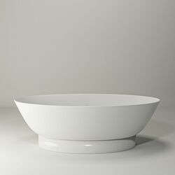 Ванна LOIRE 181x89 White StudioStone - зображення 1