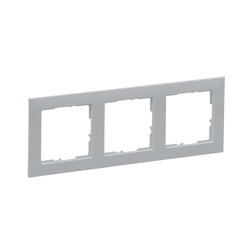 Рамка 3-местная Suno Титан 721603 Legrand - зображення 1