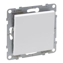 Переключатель 1-клавишный перекрестный 10А винтовые клеммы Suno Белый 721106 Legrand - зображення 1