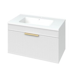 Шафка з умивальником Родео 80 Адель білий Mirater - зображення 1