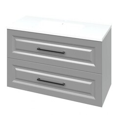 Шафка з умивальником Родео 100 Денвер сірий Mirater - зображення 1