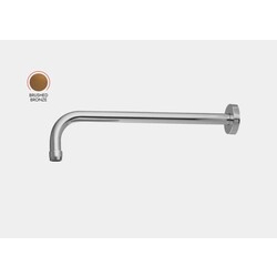 Душовий кронштейн 350 мм Wellness Brushed Bronze F2138ZS Fima - зображення 1