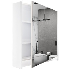 Шафка-дзеркало Emily EmMC-60 білий Air-Line - зображення 1