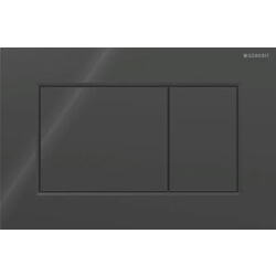 Клавиша смыва Sigma 01 Square 115.660.DW.1 черный Geberit - зображення 1