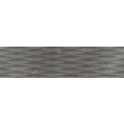 Плитка керамогранітна Masterstone Graphite Decor Waves POL 297x1197x8 Cerrad - зображення 1