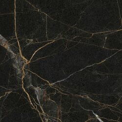 Плитка керамогранітна MPС580 Marmo Perlanera Чорний RECT 600x600x8 Golden Tile - зображення 1