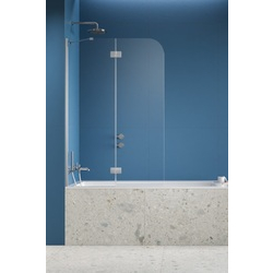 Шторка для ванни Garda Chrome PND II L 120x150 RADAWAY - зображення 1