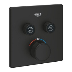 Смеситель для душа Grohtherm SmartControl 102166KF0 Black Grohe - зображення 1