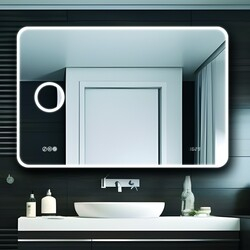 Дзеркало Palladia Edge 800x1200 L + options Juergen Mirror - зображення 1