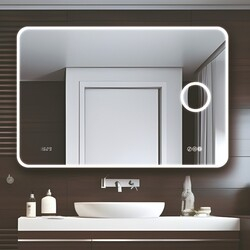 Дзеркало Palladia Edge 800x1200 R + options Juergen Mirror - зображення 1