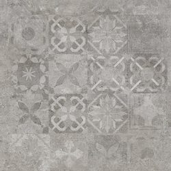 Плитка керамогранітна Softcement Silver Decor Patchwork RECT 597x597x8 Cerrad - зображення 1