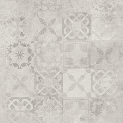 Плитка керамогранітна Softcement White Decor Patchwork POL 597x597x8 Cerrad - зображення 1
