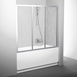 Двері для ванни трьохелементні AVDP3-120 Transparent, (40VG0U02Z1) RAVAK - зображення 1