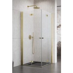 Душові двері Nes Brushed Gold KDD-B 900Lx2000 RADAWAY - зображення 1