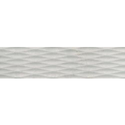 Плитка керамогранитная Masterstone White Decor Waves POL 297x1197x8 Cerrad - зображення 1