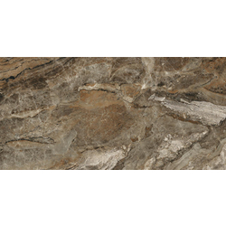 Плитка керамогранітна Vesuvio коричневий RECT 600x1200x10 Golden Tile - зображення 1