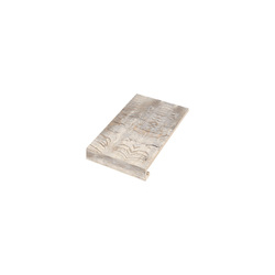 Сходинка кутова ліва з капіносом SZBXLV8BRP1 Legno Grigio 150-35×345×9,2 Zeus Ceramica - зображення 1