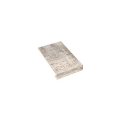 Сходинка кутова права з капіносом SZBXLV8BRP2 Legno Grigio 150-35×345×9,2 Zeus Ceramica - зображення 1