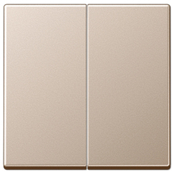 Клавіша вимикача подвійна Шампань (EP495CH), Jung - зображення 1