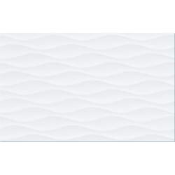 Плитка стінова White Wave GLOSSY STR 250x400x8 Cersanit - зображення 1