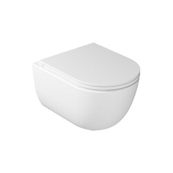 Унітаз підвісний Dream Vortex з кришкою soft-close White Gloss GALASSIA - зображення 1