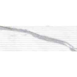 Плитка стінова Blumarine White SATIN STR 250x750x10 Opoczno - зображення 1
