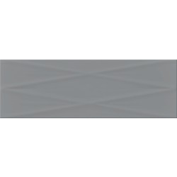 Плитка стінова Dark Grey Lines GLOSSY STR 250x750x10 Opoczno - зображення 1