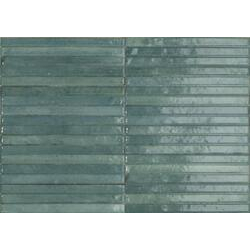 Плитка керамогранітна RCU3 Look Turchese 3D Yubi GLOSSY STR 60x240 Ragno - зображення 1