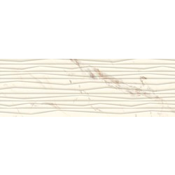 Плитка настенная Serene Bianco RECT STR 250x750x9 Paradyz - зображення 1
