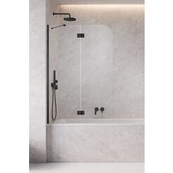 Шторка для ванни Garda Black PND II R 100x150 RADAWAY - зображення 1