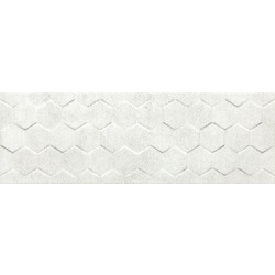 Плитка стінова Universal White Hexagon RECT 250x750x9 Ceramika Color - зображення 1