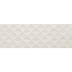 Плитка настенная Visual White Ribbon RECT 250x750 Ceramika Color - зображення 1