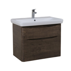 Шафка з умивальником Амеріна Каштан Belo 80, Аква Родос - зображення 1