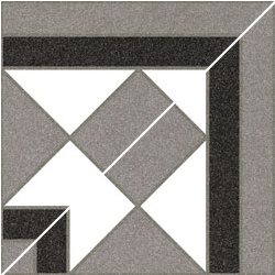 Декор 1C24 Cantonera Balisdon Blanco 158x158 Vives - зображення 1