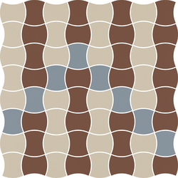 Мозаїка Modernizm Bianco Mix B 308,6x308,6x6 Paradyz - зображення 1