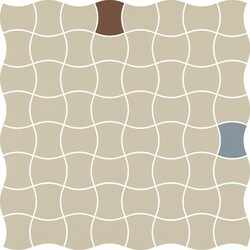 Мозаика Modernizm Bianco Mix A 308,6x308,6x6 Paradyz - зображення 1