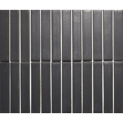 Мозаика K 6021 Kit Kat Black Mat 252x300 Котто Керамика - зображення 1