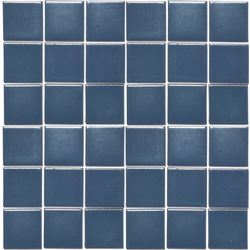 Мозаика QUADRATE Q 6008 Steel Blue 300x300x9 Котто Керамика - зображення 1